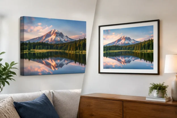 Canvas Prints or Framed Photography for Your Walls