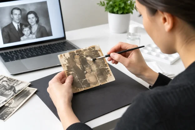 How to Clear Historical Photographs for Use